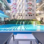Seafront 1 Bedroom - Sea View Balcony - New Building 公寓 阿拉尼亚
