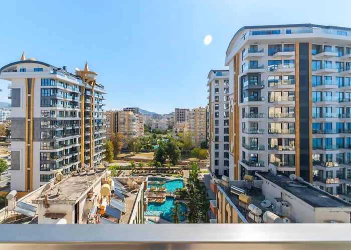 Seafront 1 Bedroom - Sea View Balcony - New Building Apartamento Alanya
