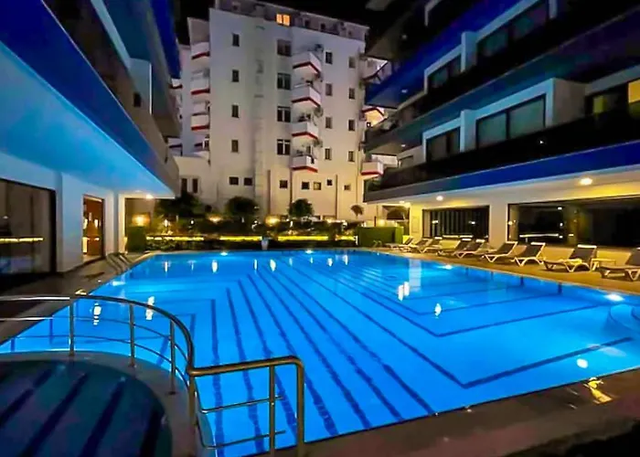 Seafront 1 Bedroom - Sea View Balcony - New Building Alanya
