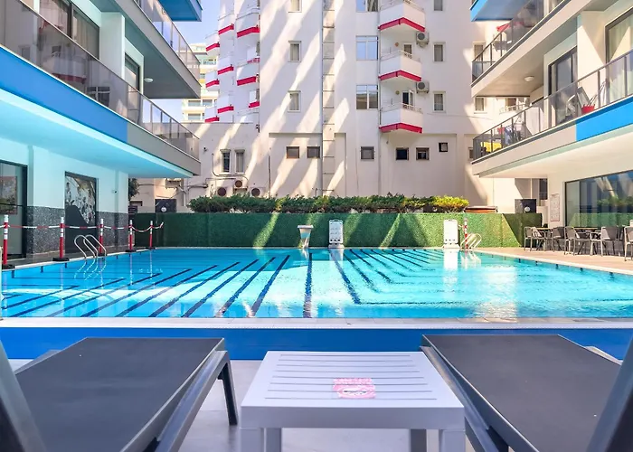 Seafront 1 Bedroom - Sea View Balcony - New Building Apartament Alanya